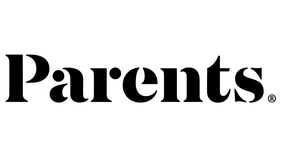 Parents Magazine logo black and white