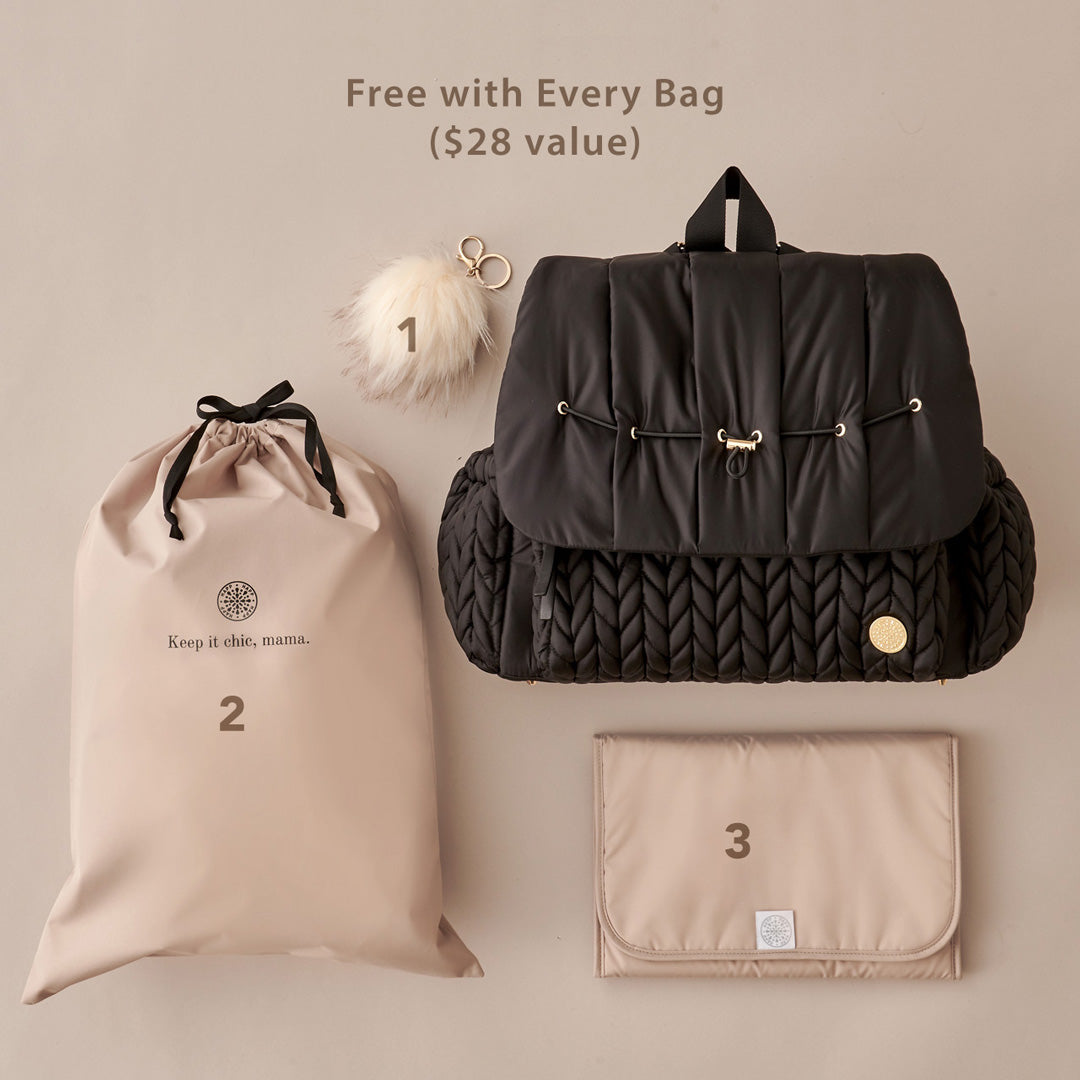 Levy Backpack Black Bundle