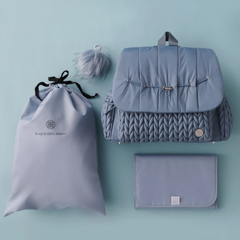 Levy Backpack Ash Blue Promo Set