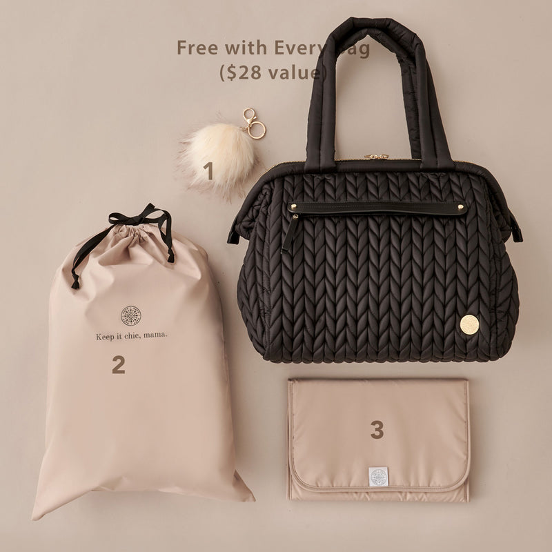 Paige Carryall Black Promo Set