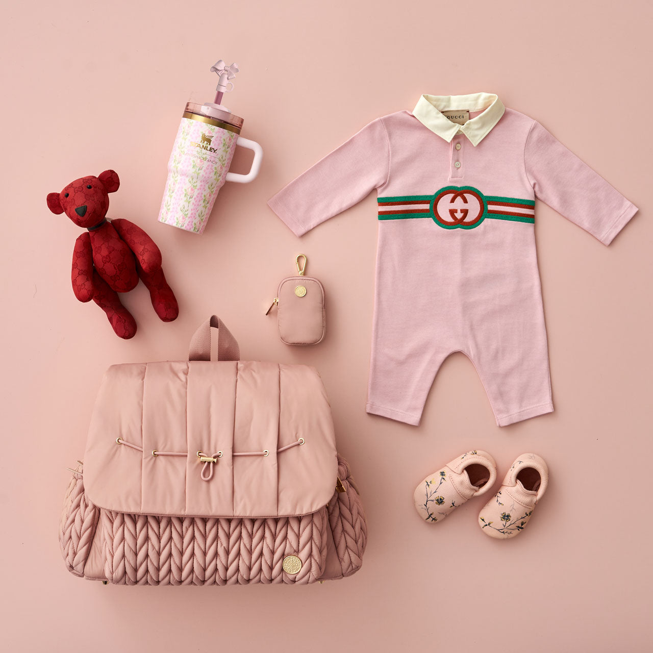 Levy Backpack Dusty Rose Mother’s Day Set