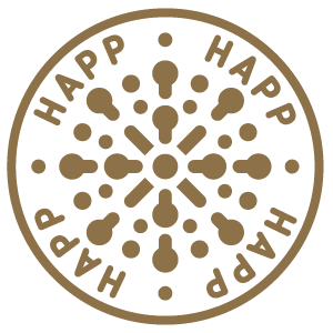 HAPP Brand logo