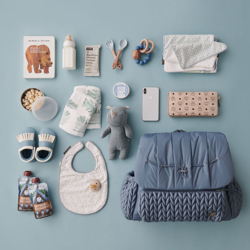Levy Backpack Ash Blue Promo Set