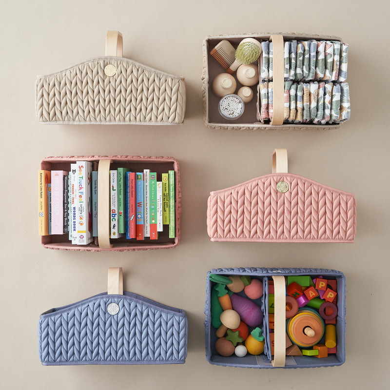 Diaper Caddy Blue